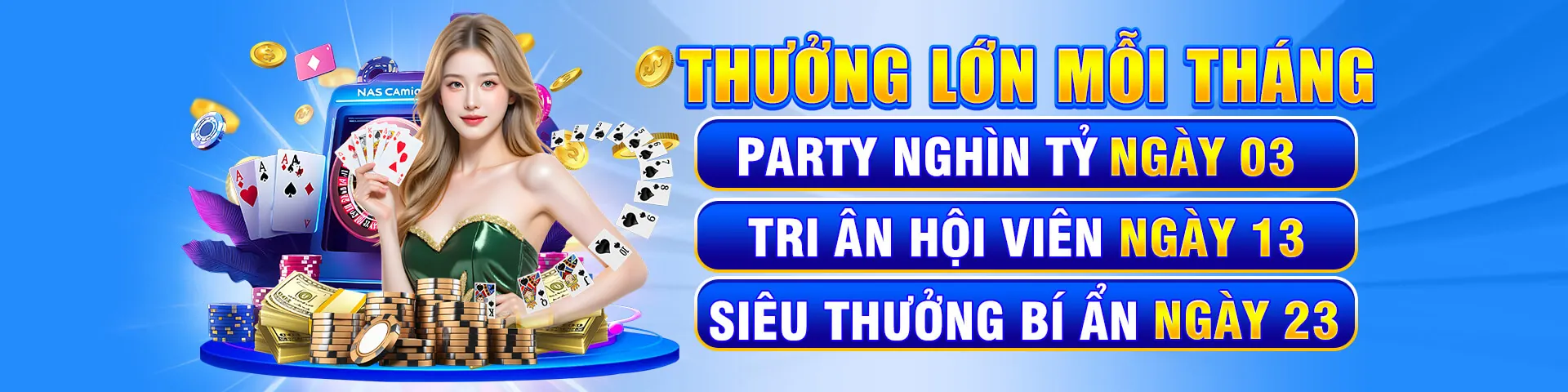 Sòng bạc trực tuyến VN365 với các trò chơi casino hấp dẫn và dealer chuyên nghiệp